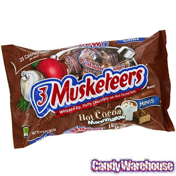 3 Musketeers Hot Cocoa with Marshmallow Minis Candy: 10-Ounce Bag - Image 4