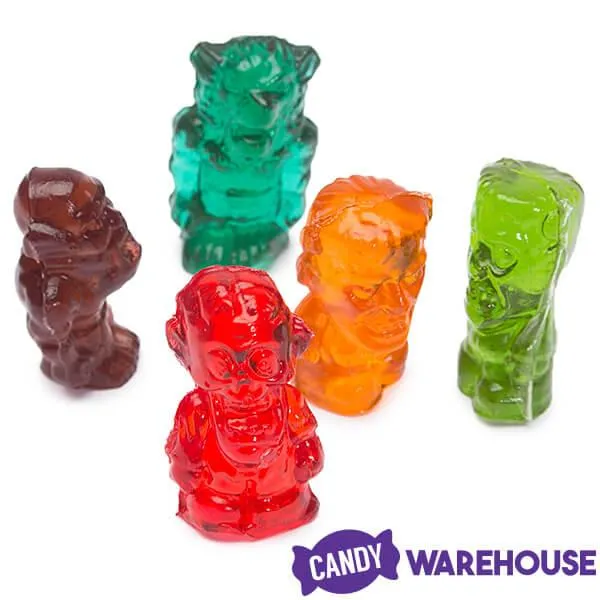 3D Gummy Monsters Candy Bags: 10-Piece Set - Image 4
