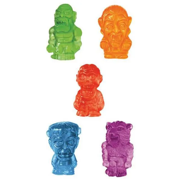3D Gummy Monsters Candy Bags: 10-Piece Set - Image 5