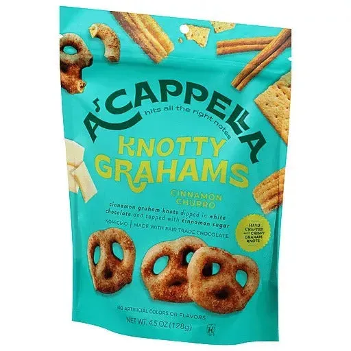 A’cappella Knotty Grahams Cinnamon Churros: 6-Pack - Image 4