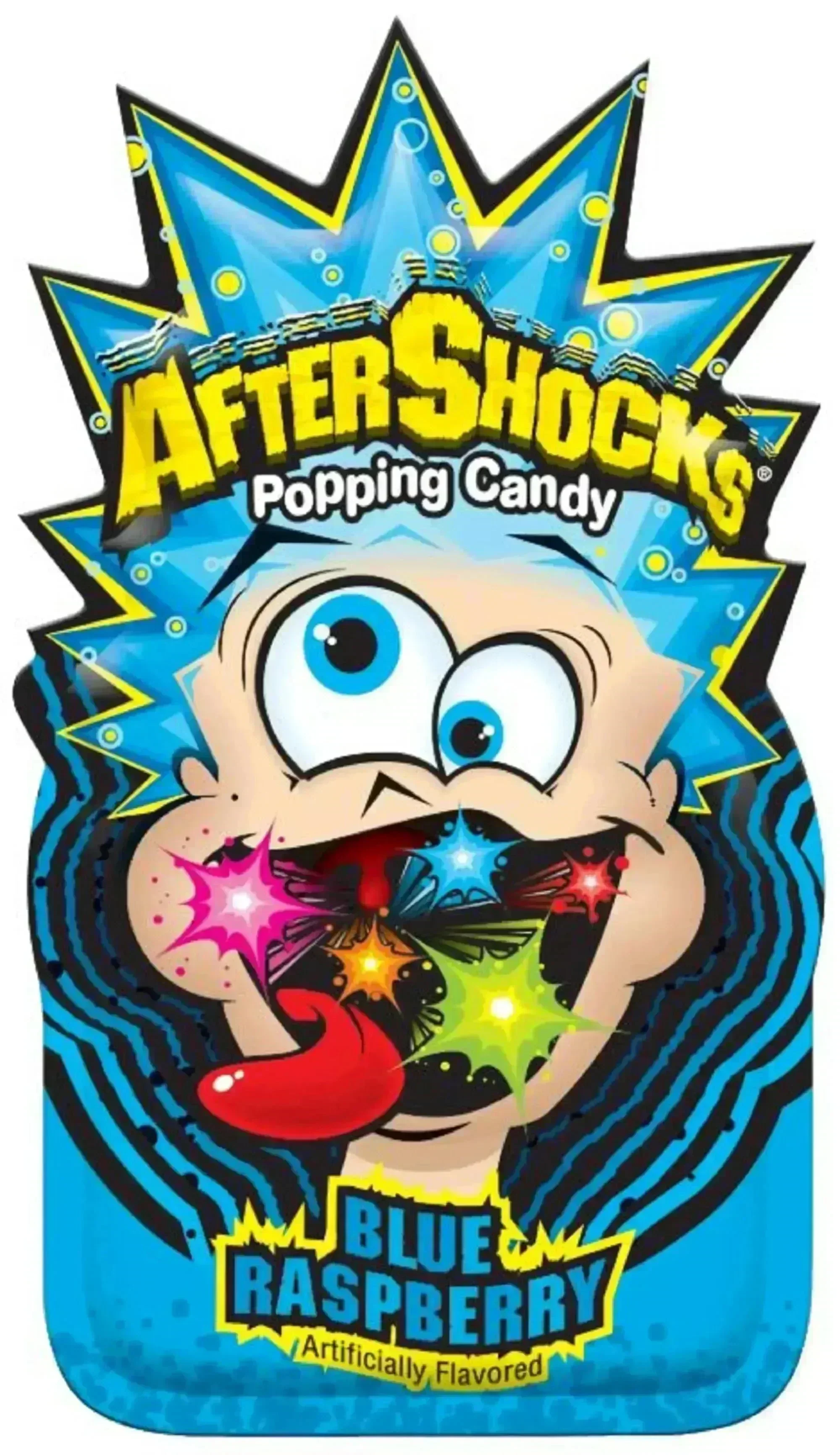 AfterShocks Popping Candy - Blue Raspberry: 24-Piece Box - Image 3