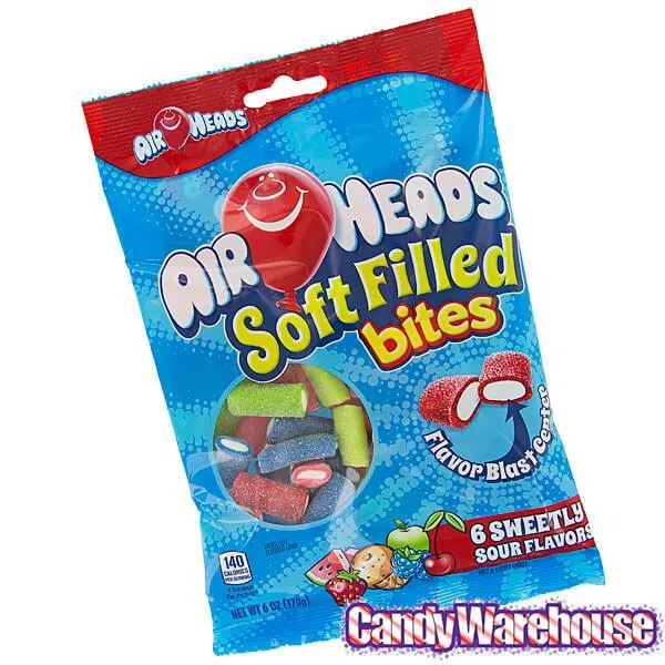 AirHeads Soft Filled Bites Candy Packs: 12-Piece Box - Image 2