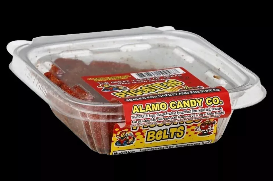 Alamo Candy Picositas Belts - Xtreme Sour with Chili: 24-Piece Case - Image 4