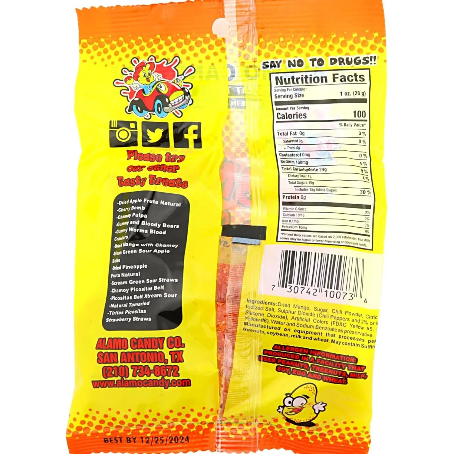 Alamo Mango Chilosito Candy: 12-Piece Box - Image 5