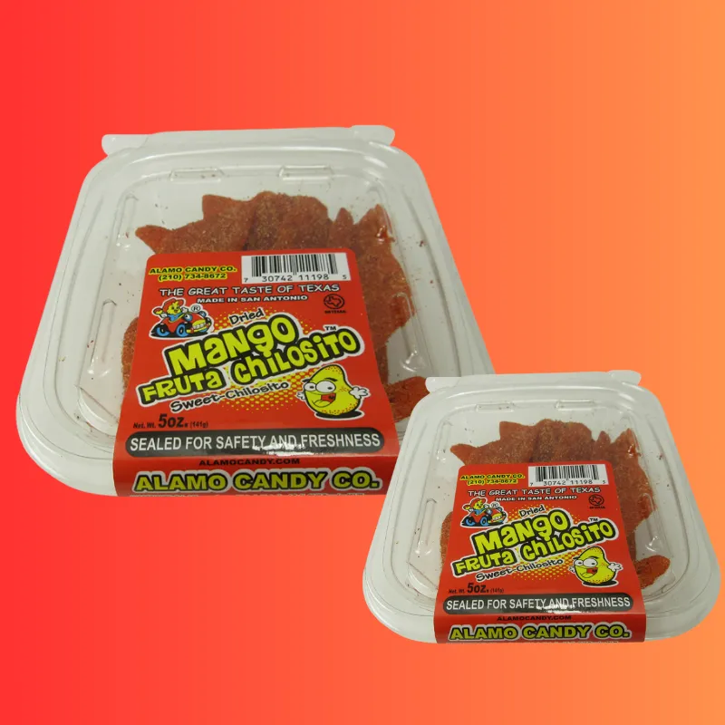 Alamo Mango Fruta Chilosito Candy Tubs: 24 Piece-Case - Image 3