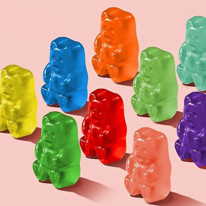 Albanese 12 Flavors Gummy Bears Peg Bags: 12-Piece Box - Image 2