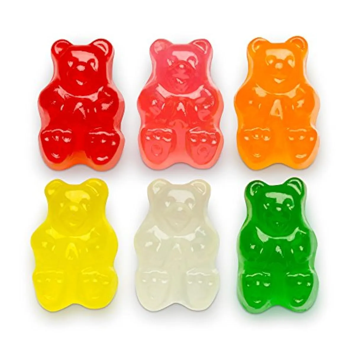 Albanese 5 Natural Flavor Gummi Bears: 5LB Bag - Image 2
