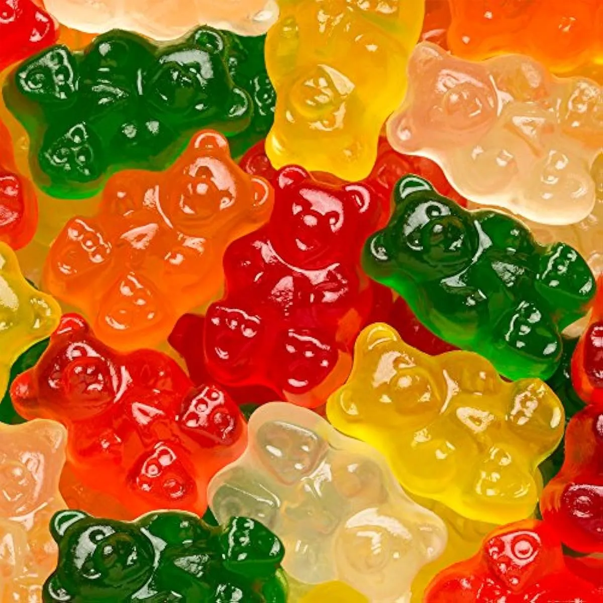 Albanese 5 Natural Flavor Gummi Bears: 5LB Bag - Image 3
