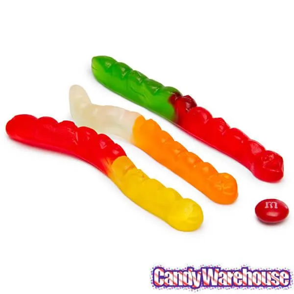 Albanese Assorted Fruit Gummy Worms: 5LB Bag - Image 3