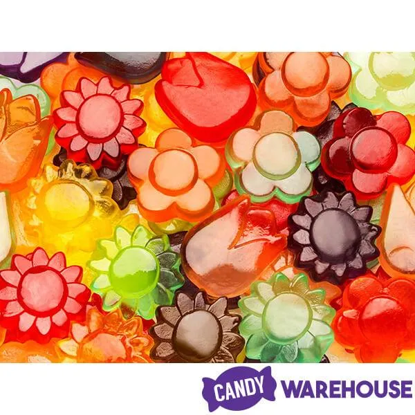 Albanese Awesome Blossoms Gummy Flowers Candy: 5LB Bag - Image 2