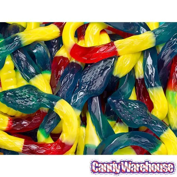 Albanese Giant Gummy Rattlesnakes Candy: 20LB Case - Image 2
