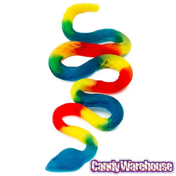 Albanese Giant Gummy Rattlesnakes Candy: 20LB Case - Image 3
