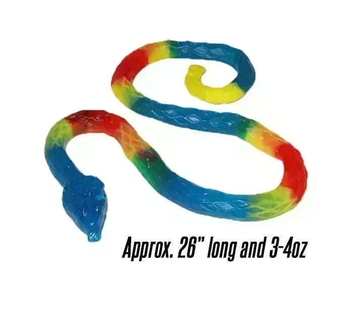 Albanese Giant Gummy Rattlesnakes Candy: 20LB Case - Image 6