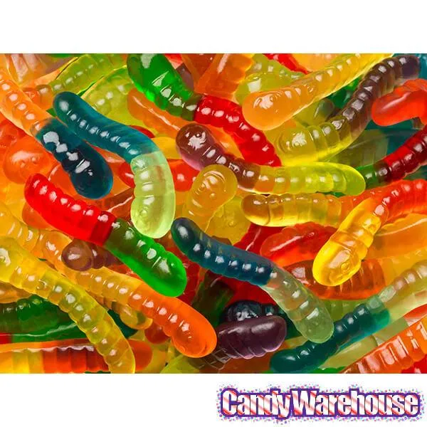 Albanese Gourmet 12-Flavors Mini Gummy Worms: 36-Ounce Bag - Image 3