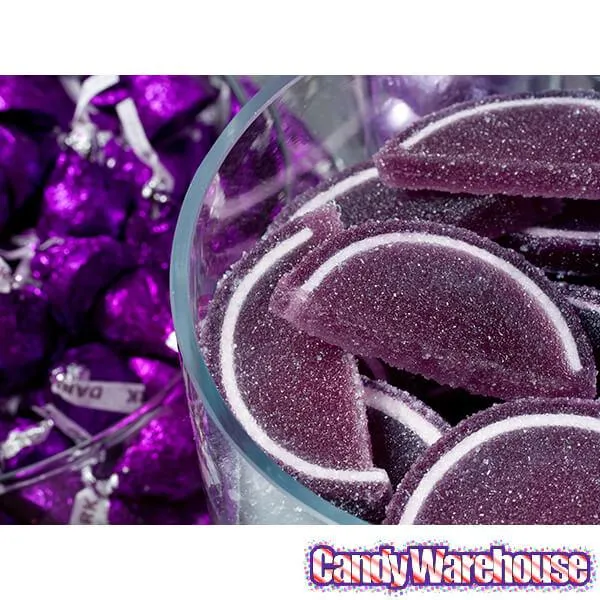Albanese Candy Fruit Jell Slices - Grape: 5LB Box - Image 4