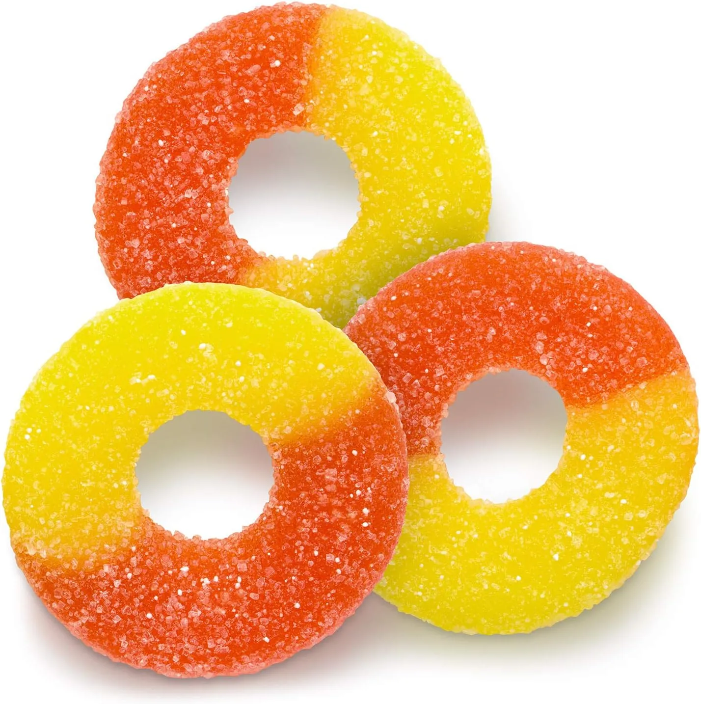 Albanese Gummy Peach Rings Peg Bags: 12-Piece Box - Image 4