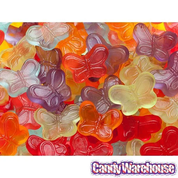 Albanese Gummy Butterflies Assortment - Mini: 5LB Bag - Image 2