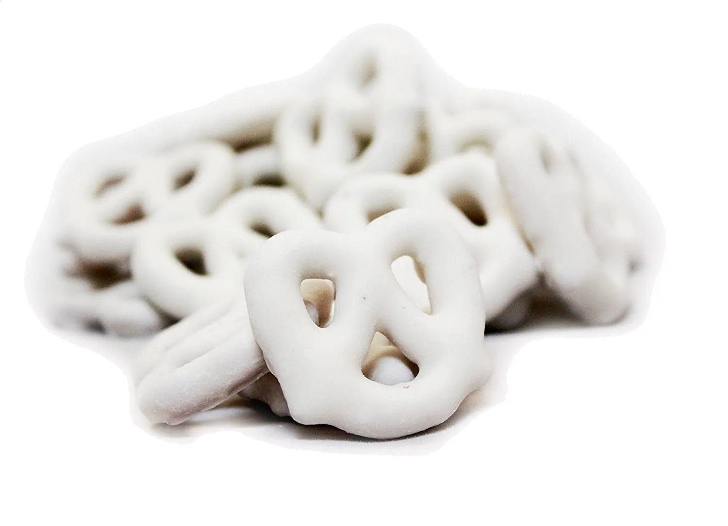 Albanese Mini White Yogurt Covered Pretzels: 10LB Bag - Image 2