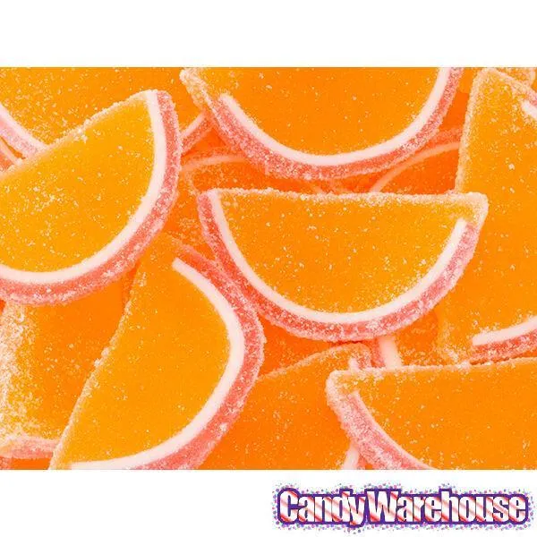 Albanese Candy Fruit Jell Slices - Peach: 5LB Box - Image 2