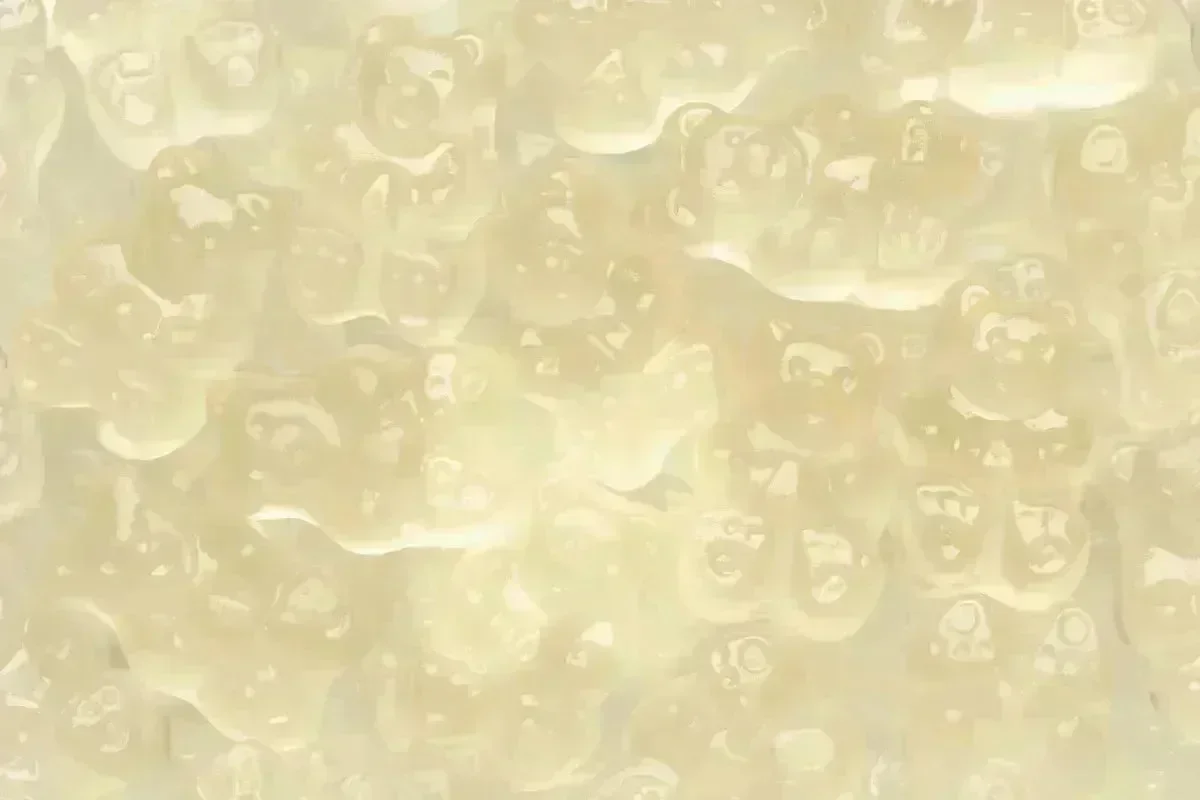 Albanese Pineapple Gummy Bears: 5LB Bag - Image 2