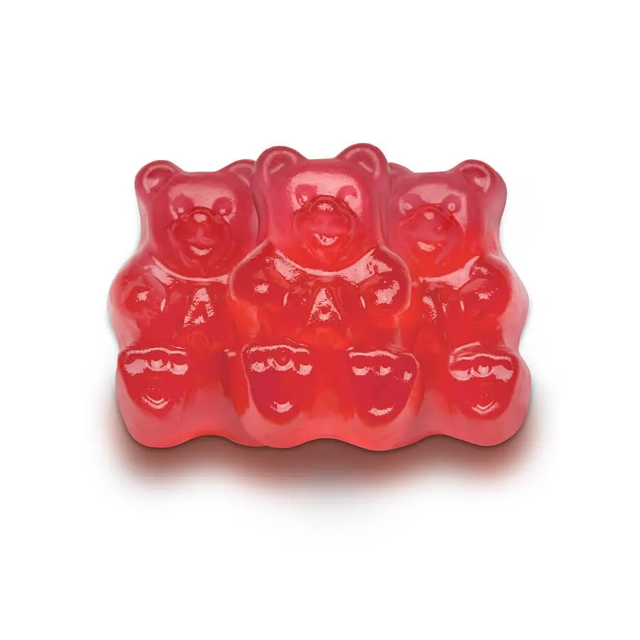 Albanese Strawberry Gummy Bears: 5LB Bag