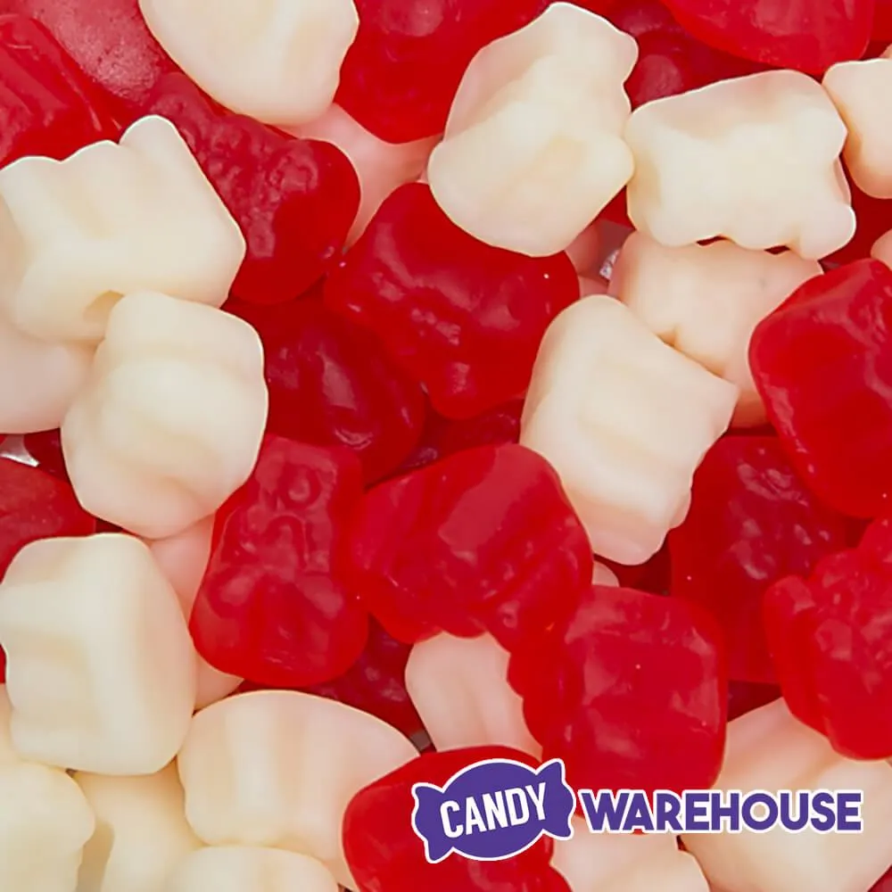 Albanese Polar Bear Cubs Peppermint Gummy Bears: 5LB Bag - Image 3