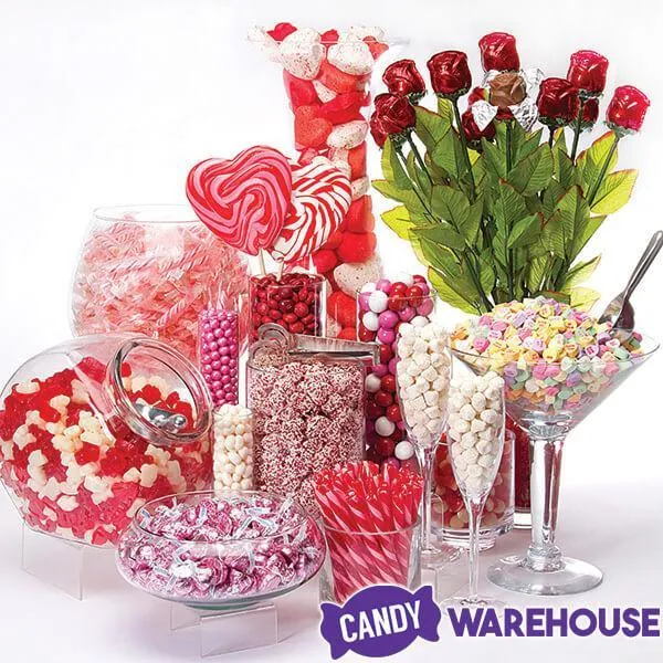 Albanese Red & White Valentine Gummy Bears: 5LB Bag - Image 6