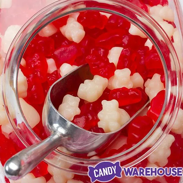 Albanese Red & White Valentine Gummy Bears: 5LB Bag - Image 7