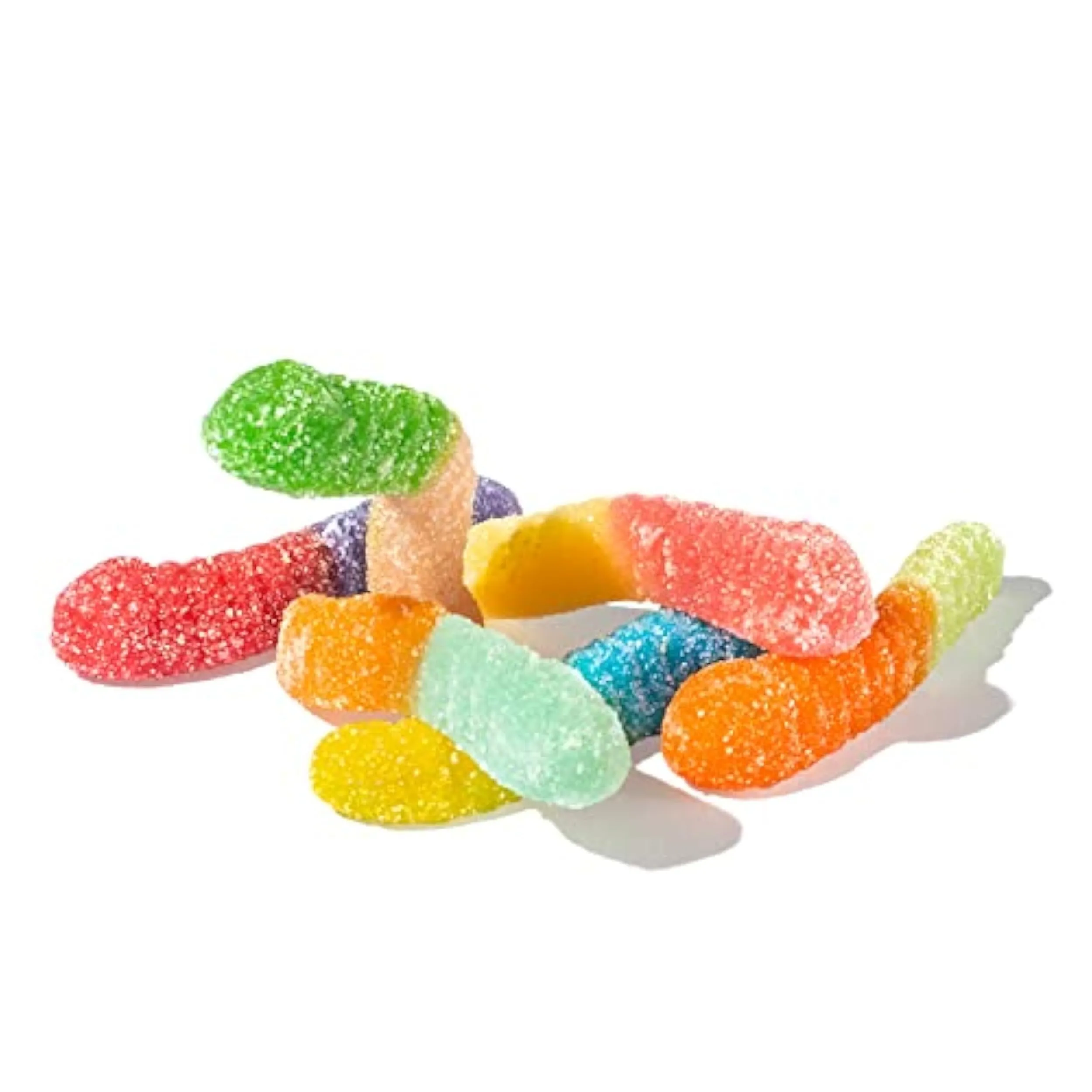Albanese Sour 12 Flavor Mini Gummi Worms Peg Bags: 12-Piece Box - Image 3