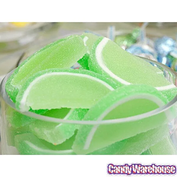 Albanese Candy Fruit Jell Slices - Sour Apple: 5LB Box - Image 3