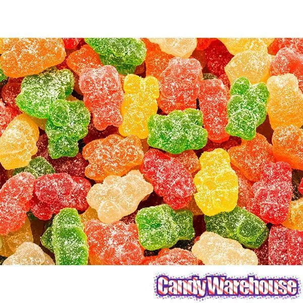 Albanese Sour Gummy Bears Candy: 4.5LB Bag - Image 2