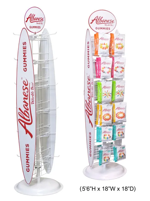 Albanese Spinner Retail Display Rack