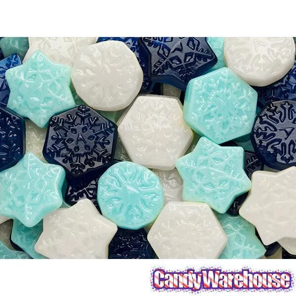 Albanese Winter Gummy Snowflakes Candy: 5LB Bag - Image 2