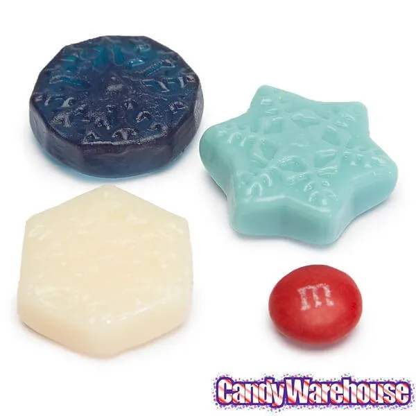 Albanese Winter Gummy Snowflakes Candy: 5LB Bag - Image 3