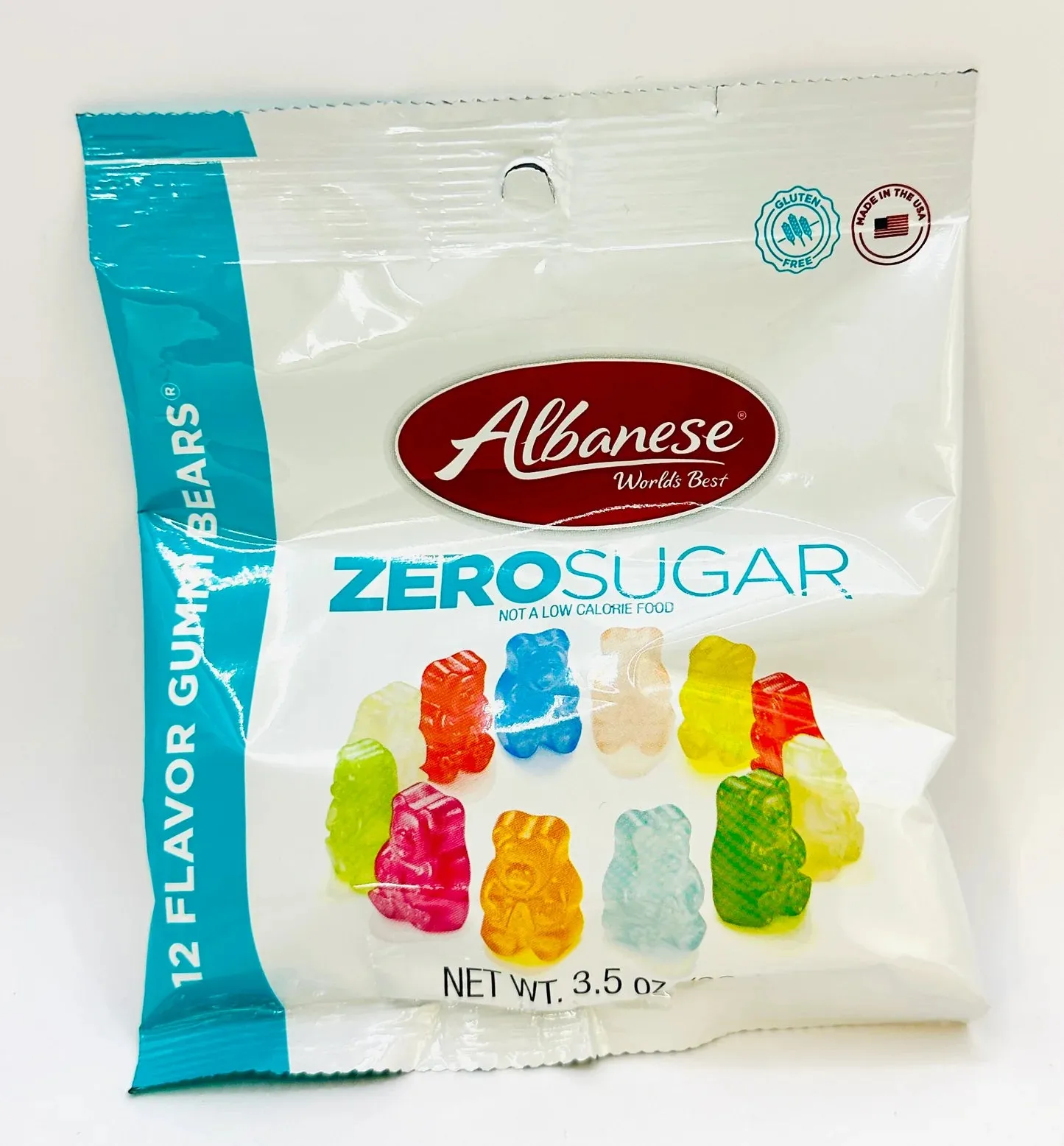 Albanese Zero Sugar Gummy Bears Peg Bags: 12-Piece Box - Image 3
