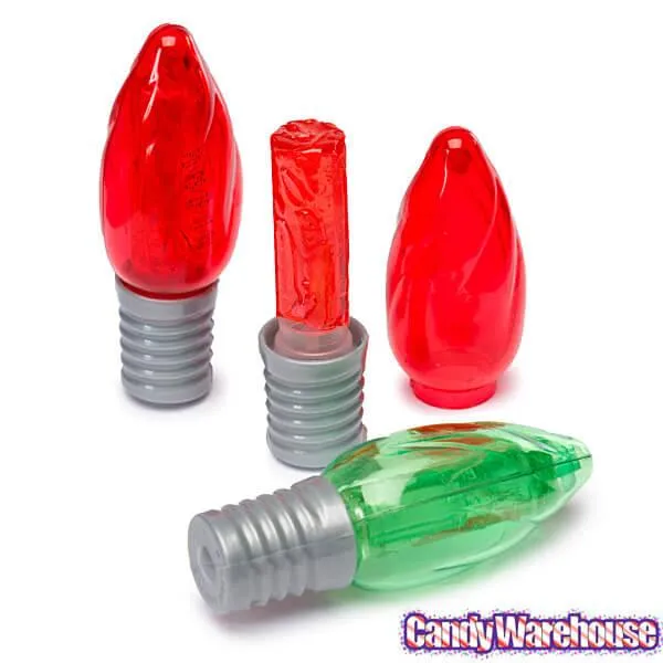 Albert's Christmas Light Bulb Lollipops: 12-Piece Display - Image 4