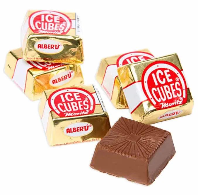 Albert's Ice Cubes Chocolates: 11LB Case