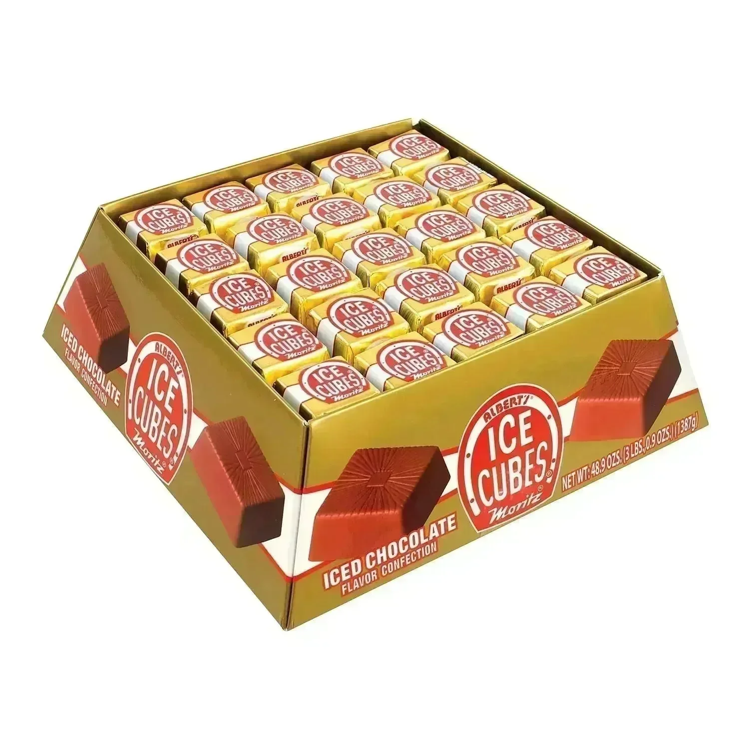 Albert's Ice Cubes Chocolates 5-Pack: 12-Piece Display - Image 3
