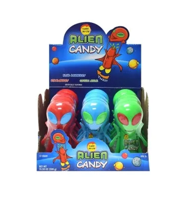 Alien Twist-N-Lik Candy: 12-Piece Display - Image 3