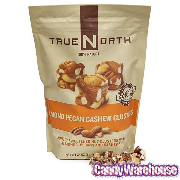 Almond Pecan Cashew Nut Clusters: 24-Ounce Bag - Image 4
