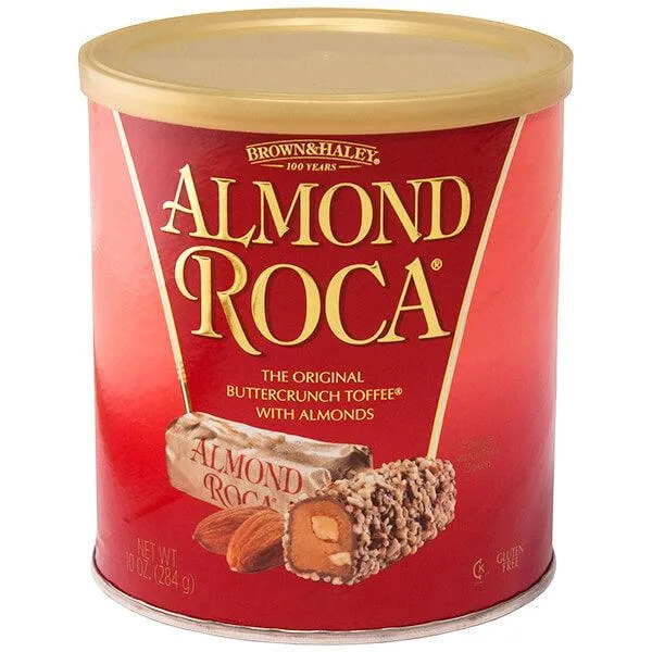 Almond Roca Buttercrunch Toffee Candy: 10-Ounce Tin - Image 6