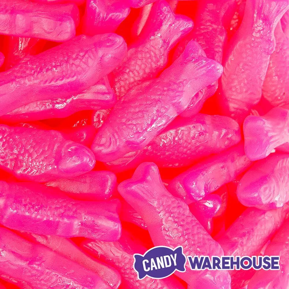 American Fish Chewy Candy - Pink: 5LB Bag - Image 4