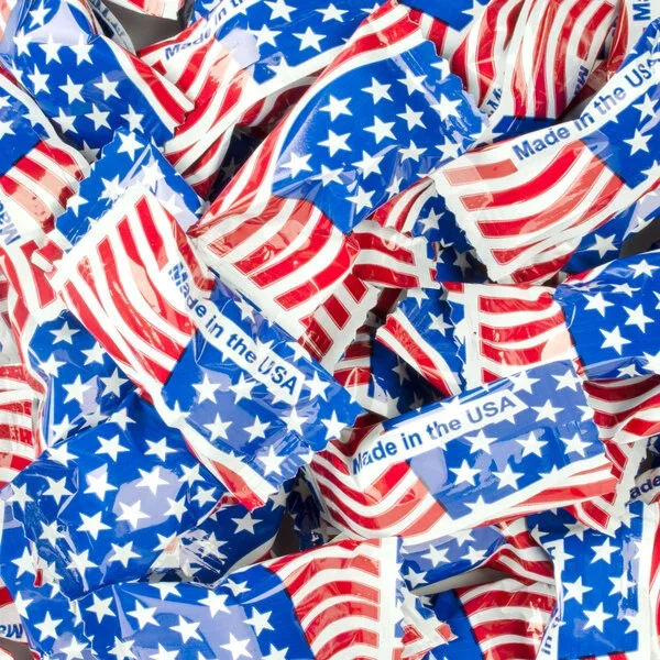 American Flag Wrapped Butter Mint: 1000-Piece Case - Image 2