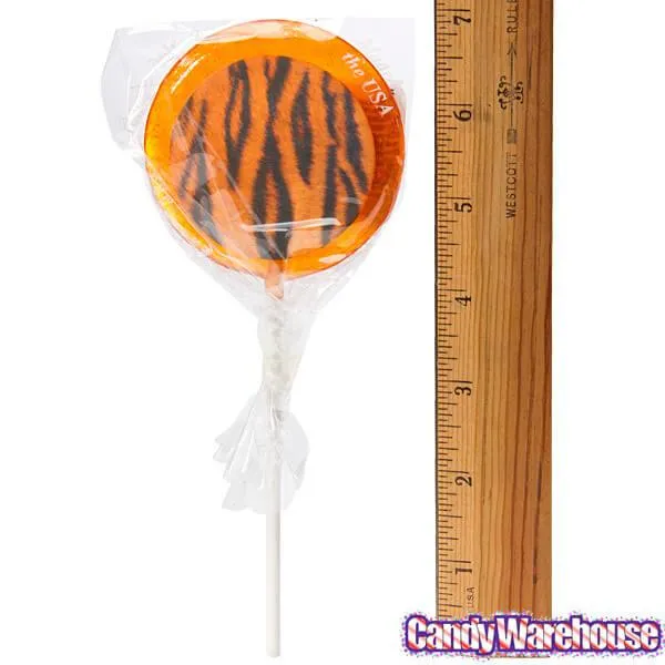 Animal Prints Hard Candy Lollipops: 12-Piece Pack - Image 2