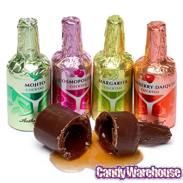 Anthon Berg Chocolate Cocktails Liquor Bottles: 16-Piece Box - Image 8