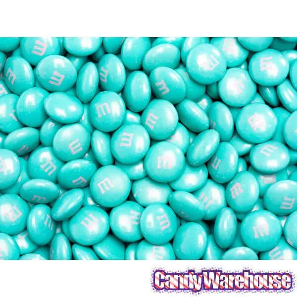 M&M's Milk Chocolate Candy - Aqua: 2LB Bag - Image 3