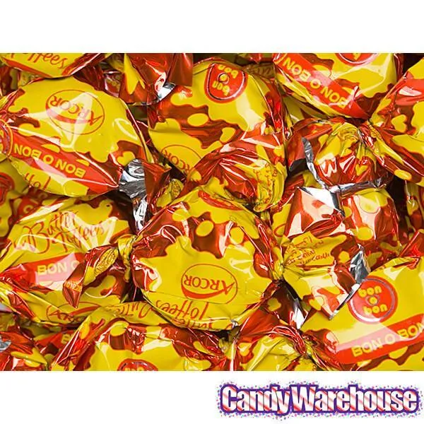 Arcor Bon o Bon Peanut Butter Filled Butter Toffees Candy: 1LB Bag - Image 3