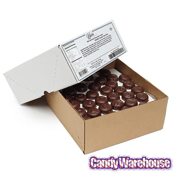 Asher's Chocolate Double Dipped Mint Patties: 6LB Box - Image 2