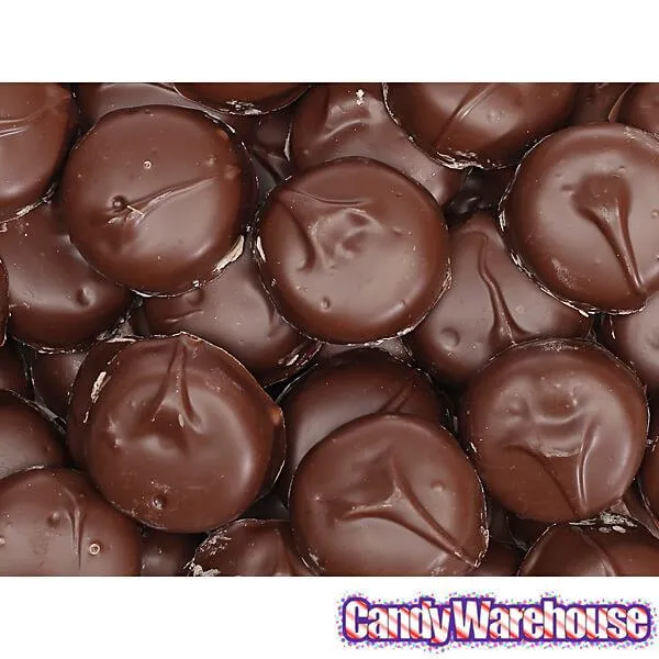 Asher's Chocolate Double Dipped Mint Patties: 6LB Box - Image 3