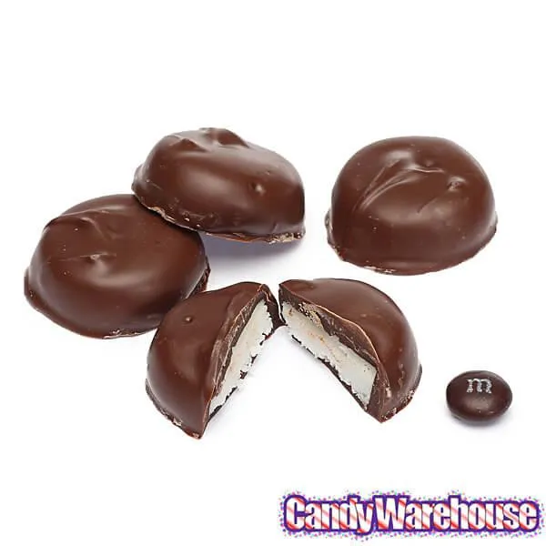 Asher's Chocolate Double Dipped Mint Patties: 6LB Box - Image 4